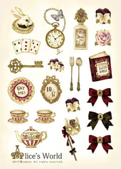 Ａｌｉｃｅ’ｓWorldシール