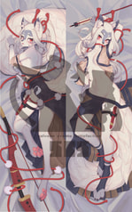 【価格改定版】白狼抱き枕カバー(全年齢版)／集創社　 Hakurou Dakimakura Cover 