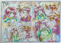 ランディ＆ポポイ２つ折り色紙２