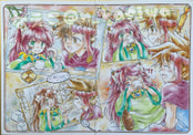 ランディ＆ポポイ２つ折り色紙２