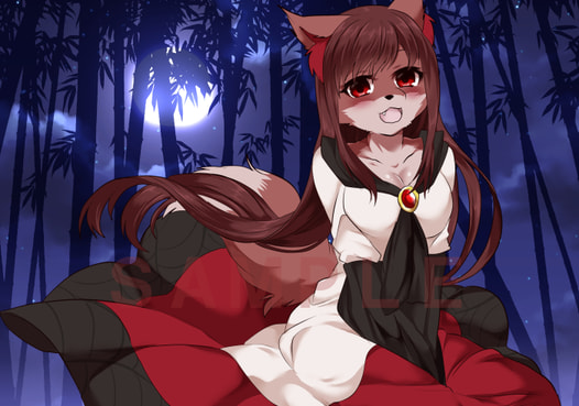 影狼マウスパッド