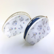 FGO フォウくんブランケットポーチ 缶バッジセット