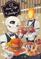 Hone cafe ×  Grillby’s