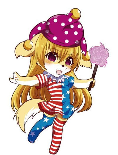 ケモクラウンピースキーホルダー