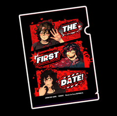 THE FIRST DATE!のJOHNDOEクリアファイル