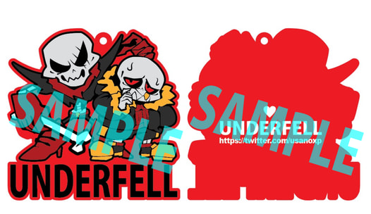 UNDERFELL　ラバーストラップ
