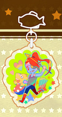 【アンダイン】アクリルキーホルダー
