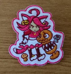 ワッペンバッジ・みゅうみゅうとぷんすかマネキン