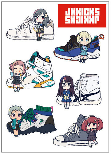 スニーカーステッカーＡ