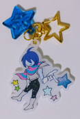 星空アクリルキーホルダー　クリス