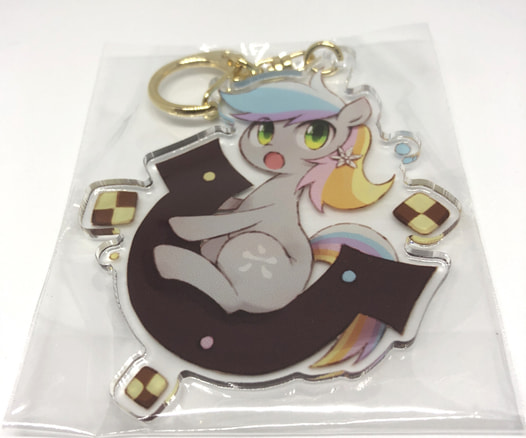 JapanPonyconオリジナルアクリルキーホルダー（六ちゃん）