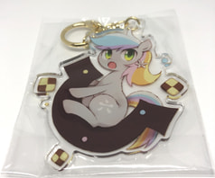 JapanPonyconオリジナルアクリルキーホルダー（六ちゃん）