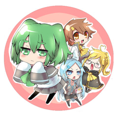 チャンスギャルズアクリルキーホルダー