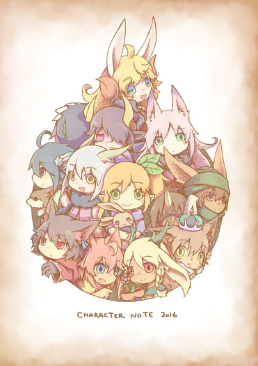 CHARACTER NOTE 2016