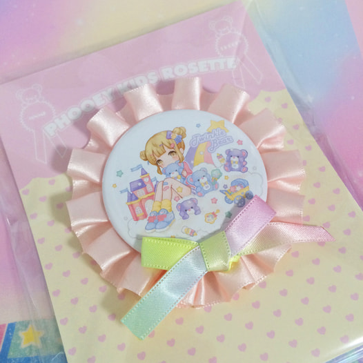 Twinkle Bear ROSETTE リボン(ピンク) 