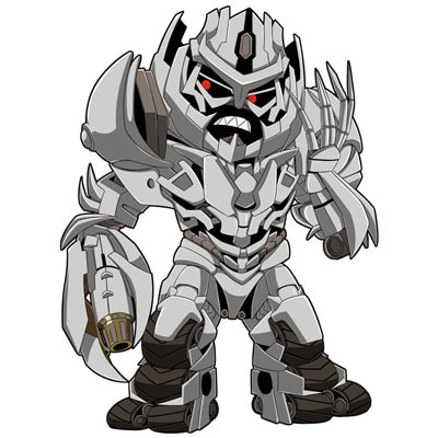 実写TFアクリルキーホルダー　メガトロン