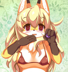 すっぱいぶどうをたべたきつねパッド