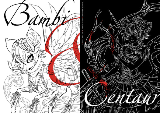 Banbi&Centaurs ミチヅキ×ナカイケイラ コラボブック