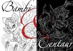 Banbi&Centaurs ミチヅキ×ナカイケイラ コラボブック