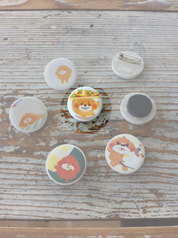 またよし うんくまマグネット「ピザ」