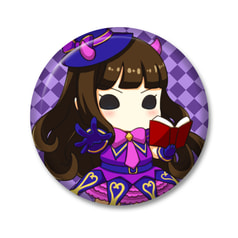 ちびキャラあろま缶バッジ