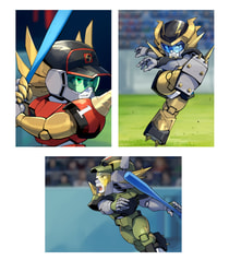 ゴールド三兄弟ブロマイドセット