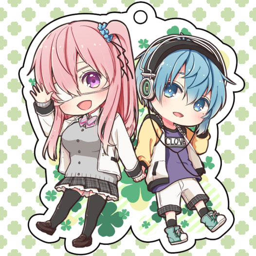アクリルキーホルダー【ネイ＋蒼太】
