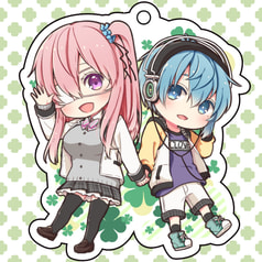 アクリルキーホルダー【ネイ＋蒼太】