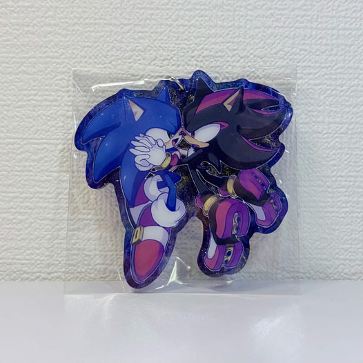 オーロラアクリルキーホルダー