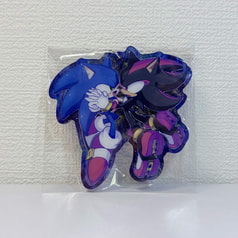 オーロラアクリルキーホルダー