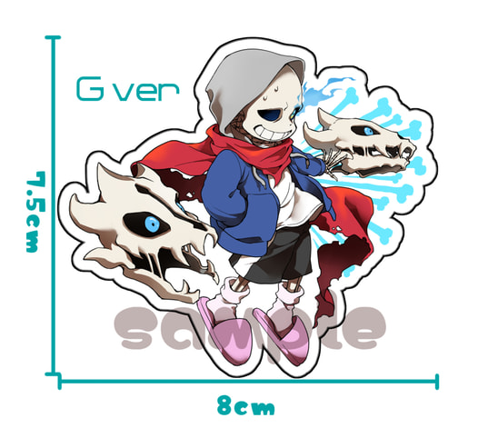 sansアクリルキーホルダー（G ver）