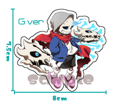 sansアクリルキーホルダー（G ver）