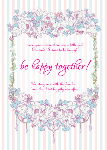 be happy together!