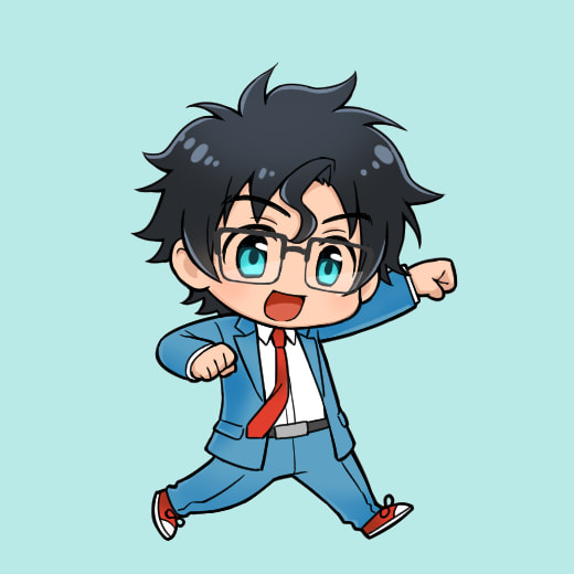 アクリルストラップ制服ジョン