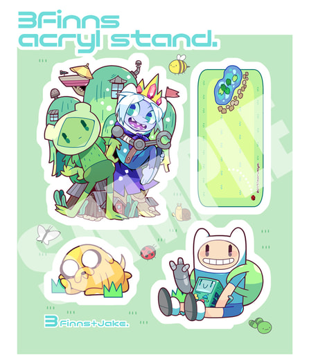 3Finns acryl stand