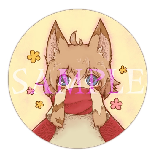 缶バッジ（ぬくぬく）