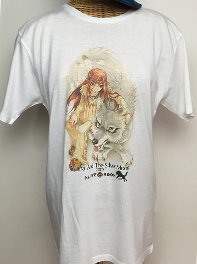 ユアナと銀の月 Tシャツ WOLF サイズL