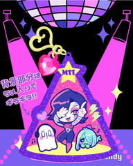 ＭＴＴグリッターアクリルストラップ