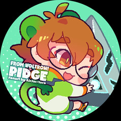 Voltron缶バッチ Pidge