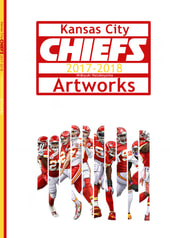 Kansas City Chiefs 2017-2018 Hideyuki Hatakeyama Artworks