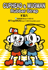 CUPHEAD&MUGMANラバーストラップ