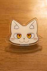 ララビーアクリルバッジ