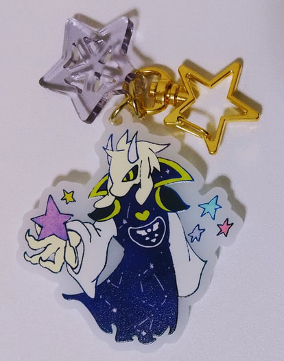 星空アクリルキーホルダー　アズリエル
