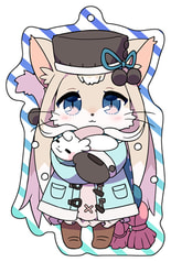 アクリルキーホルダー　メリア