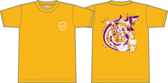 ふぁーすと10オリジナルTシャツ（ゴールドイエロー）