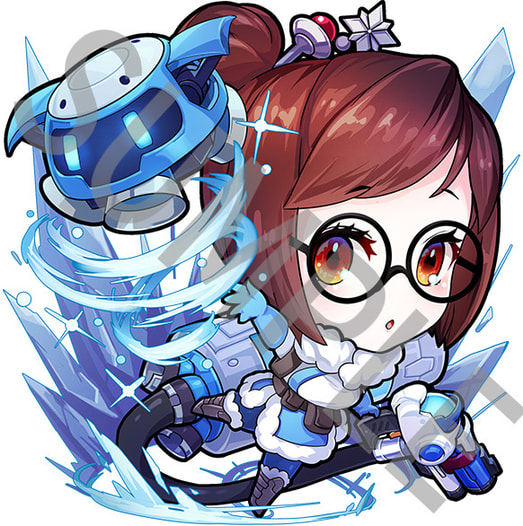 【OVERWATCH】メイ【アクリルキーホルダー】