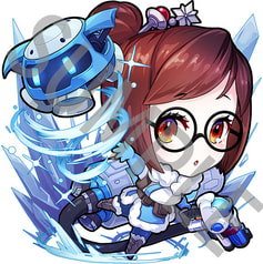 【OVERWATCH】メイ【アクリルキーホルダー】