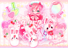 ♡sweet magic cosmetics pouch♡