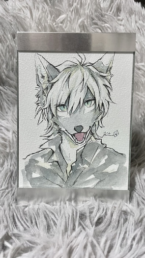 ハガキサイズ原画ルーンA