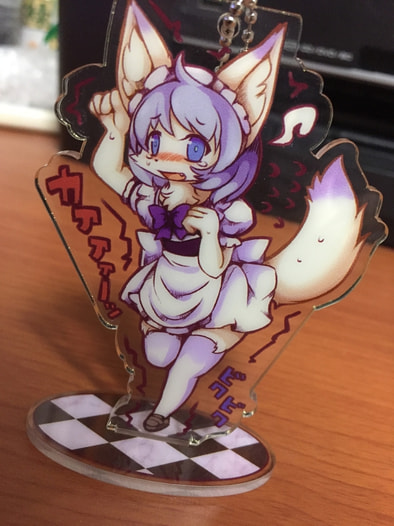 うちのこアクリルキースタンド(メイドカフェ版レタル)